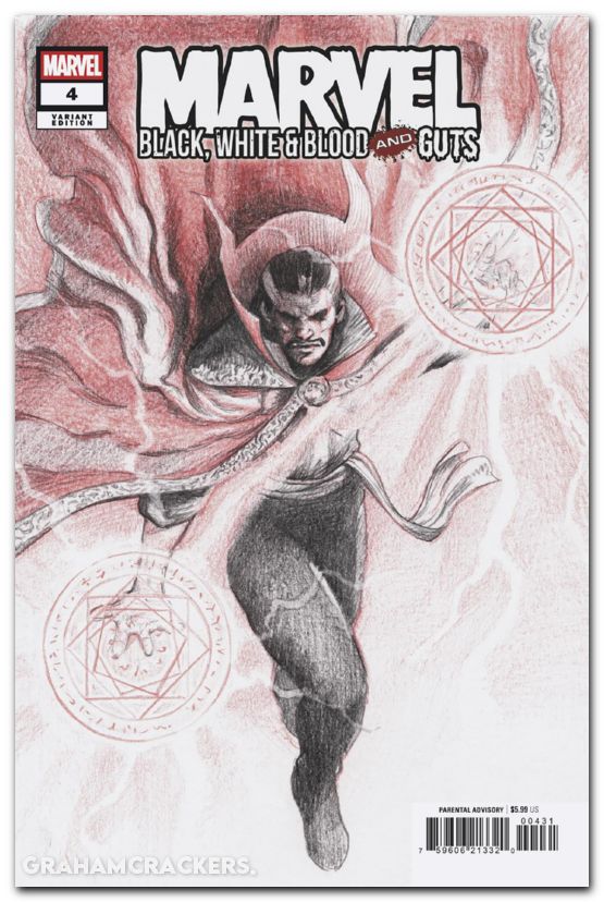 Marvel Black White And Blood And Guts #4 (2025) arita variant