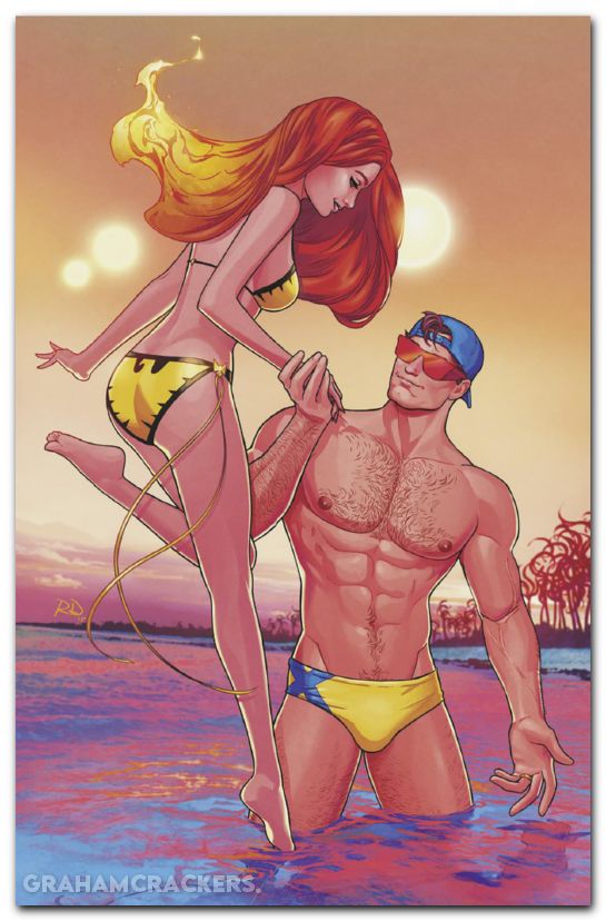 Marvel Swimsuit Special Friends Foes And Rivals #1 (2025) dauterman virgin variant