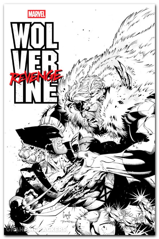 Wolverine Revenge Red Band Black And White Edition #2