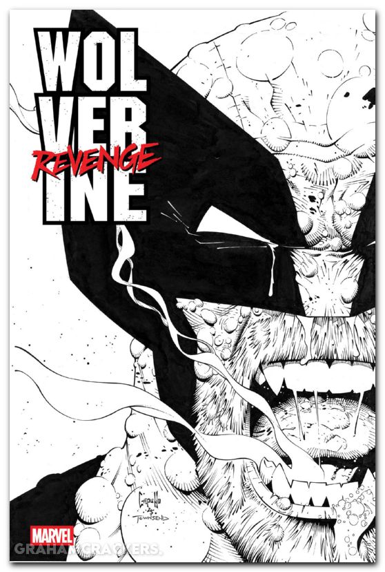 Wolverine Revenge Red Band Black And White Edition #4