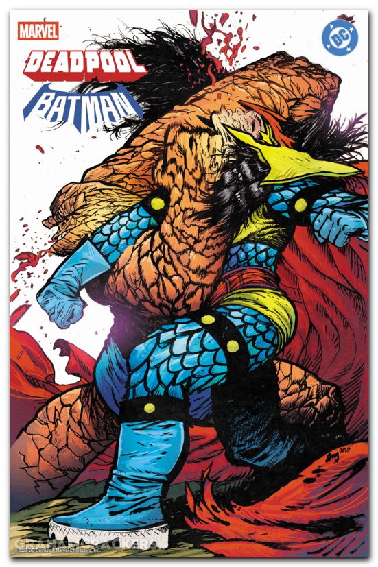 Deadpool Batman #1 (2025) johnson variant