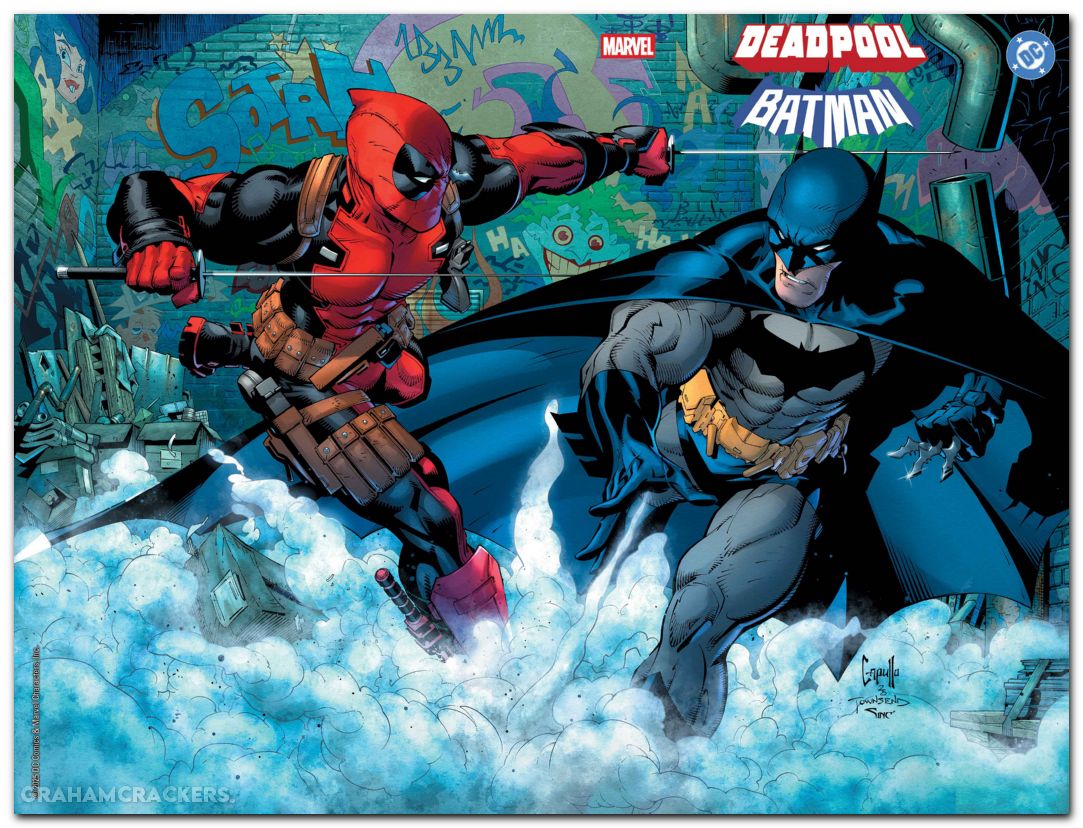 Deadpool Batman #1 (2025) capullo wraparound variant