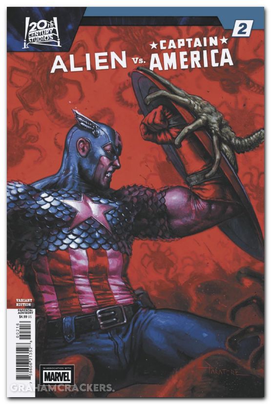 Alien Vs Captain America #2 (2025) paratore variant