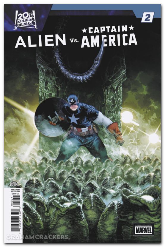 Alien Vs Captain America #2 (2025) diaz variant