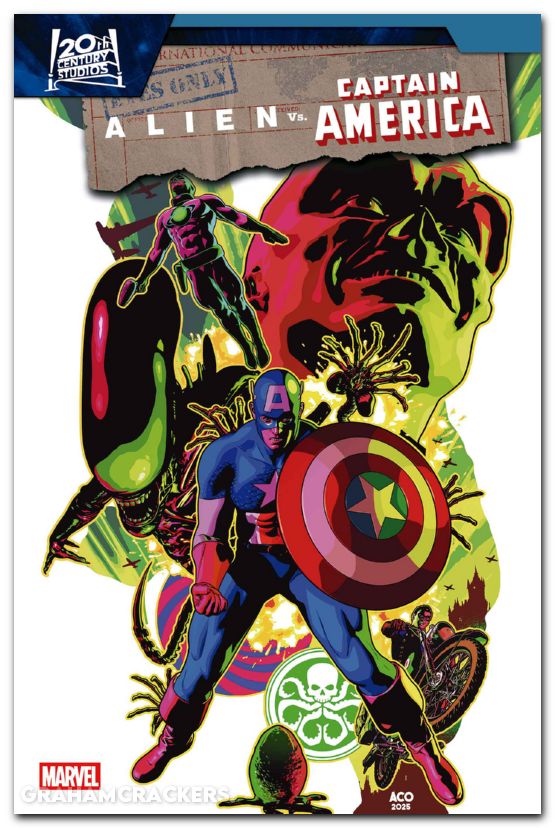 Alien Vs Captain America #3 (2025) aco variant