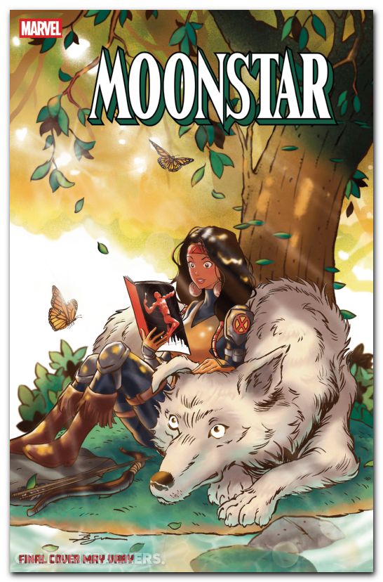 Moonstar #1 (2026) su marvel comics presents variant