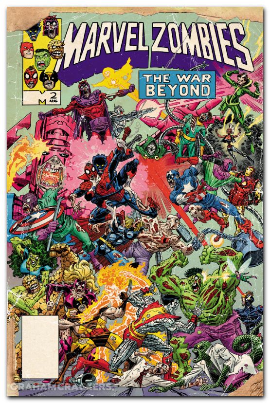 Marvel Zombies Red Band #2 (2025) koblish retro zombie variant