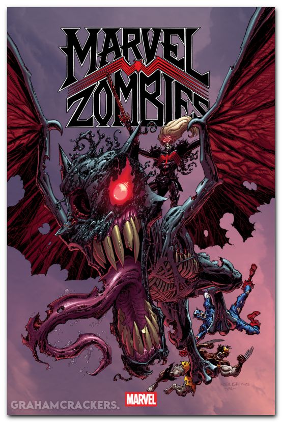Marvel Zombies Red Band #5 (2025) koblish retro zombie variant