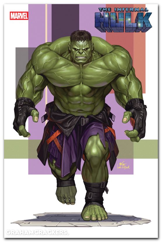 Infernal Hulk #1 (2025) lee street-verse variant