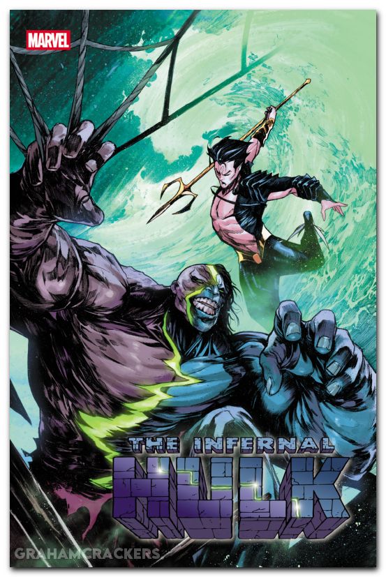 Infernal Hulk #2 (2025) cappuccio variant