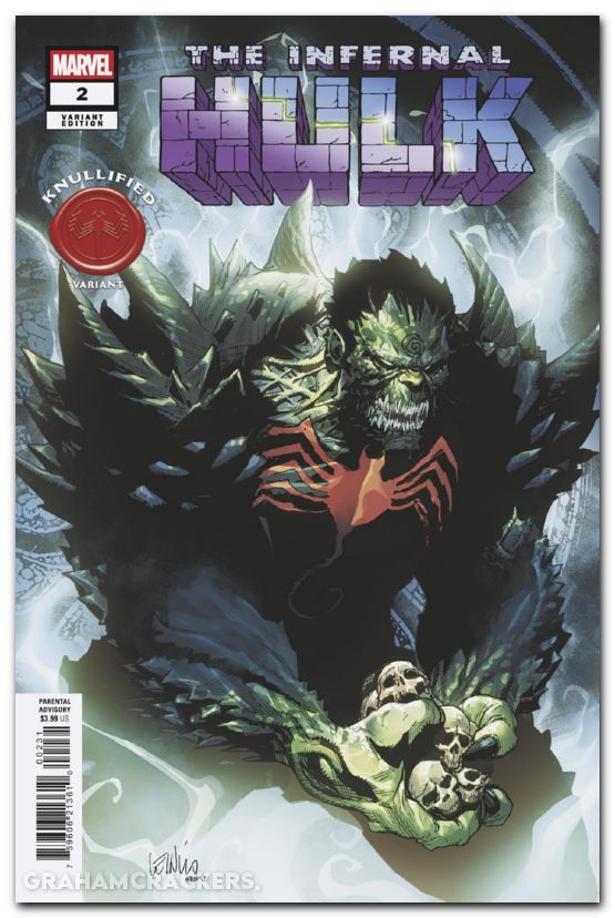 Infernal Hulk #2 (2025) yu knullified variant