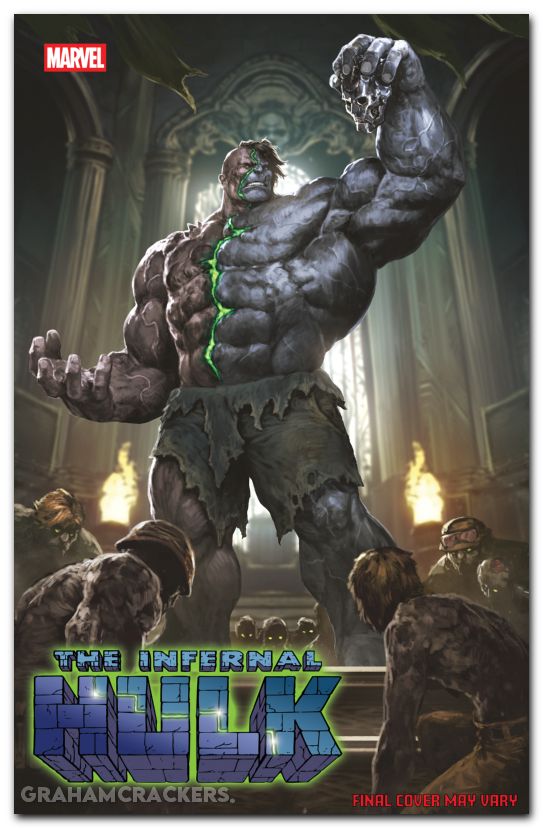 Infernal Hulk #5 (2025) skan doom homage variant