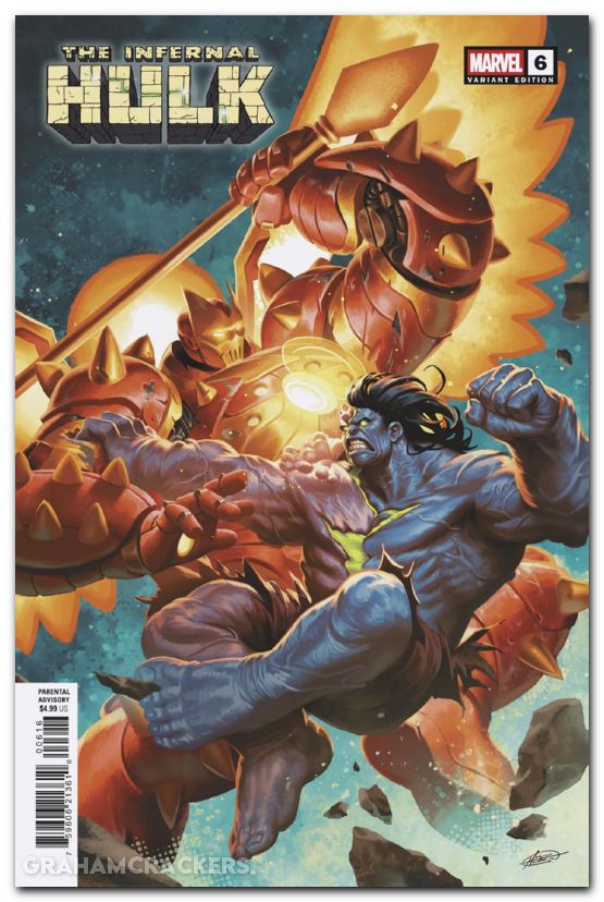 Infernal Hulk #6 (2025) manhanini variant
