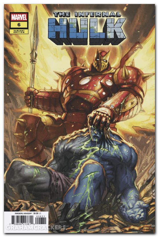 Infernal Hulk #6 (2025) paratore variant
