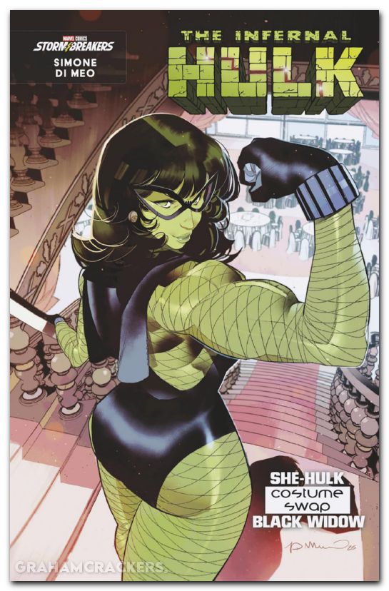 Infernal Hulk #9 (2025) di meo hellfire costume swap variant
