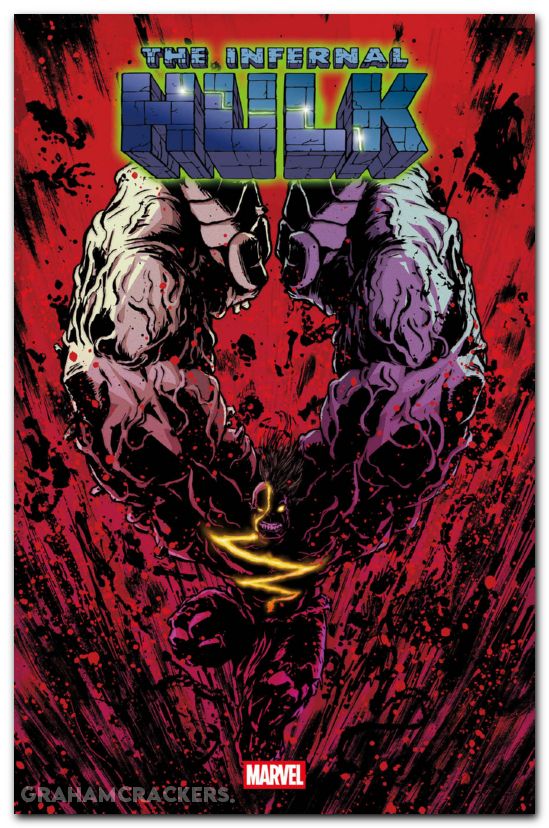 Infernal Hulk #9 (2025) superlog variant