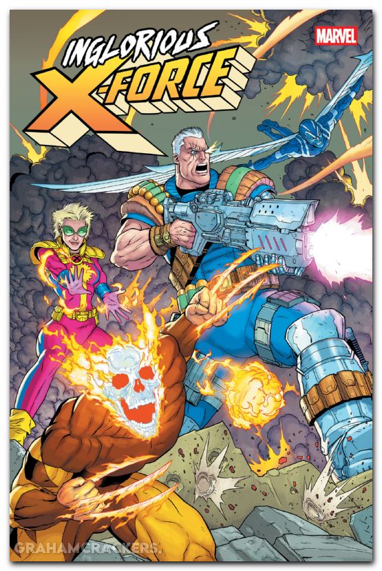 Inglorious X-Force #1 (2026) burrows variant