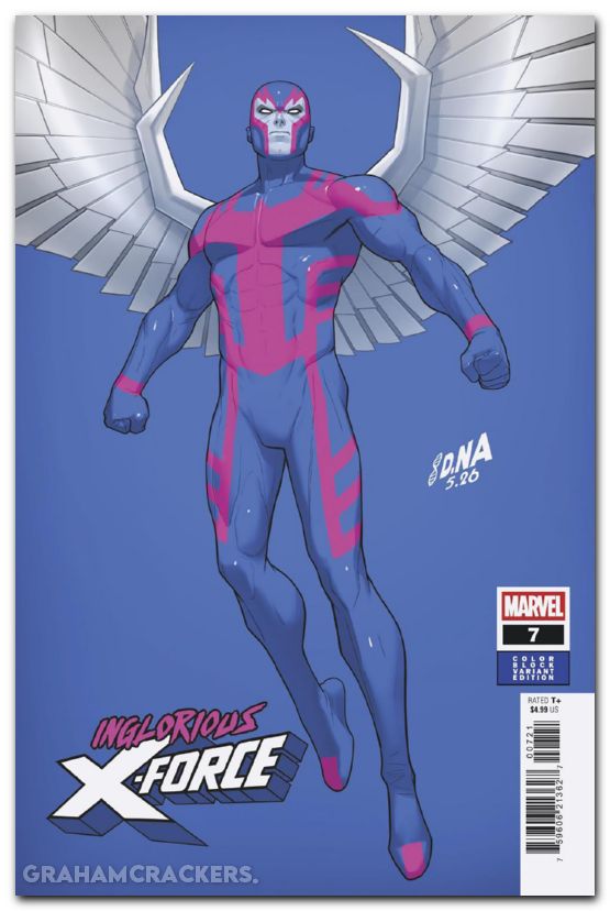 Inglorious X-Force #7 (2026) nakayama color block blue variant