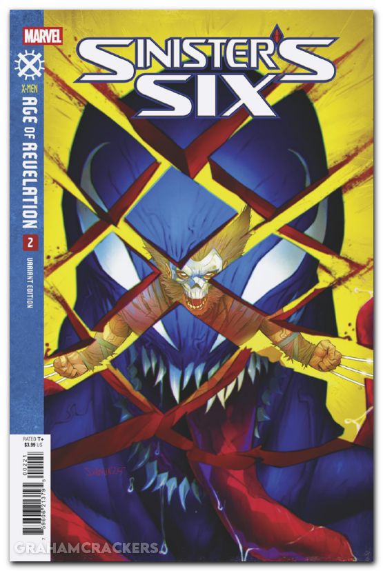 Sinisters Six #2 (2025) shavrin variant
