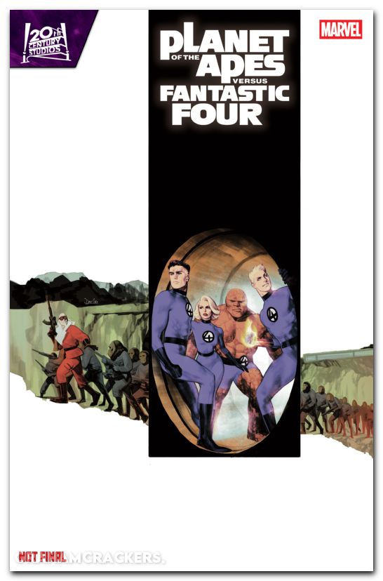 Planet Of The Apes Vs Fantastic Four #2 (2026) go movie homage variant