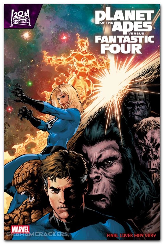 Planet Of The Apes Vs Fantastic Four #2 (2026) pagulayan versus variant