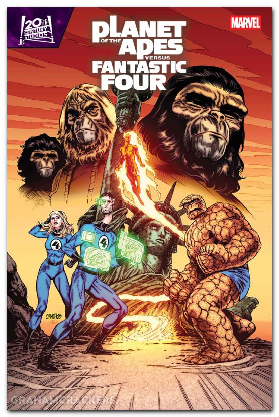 Planet Of The Apes Vs Fantastic Four #3 (2026) smith variant
