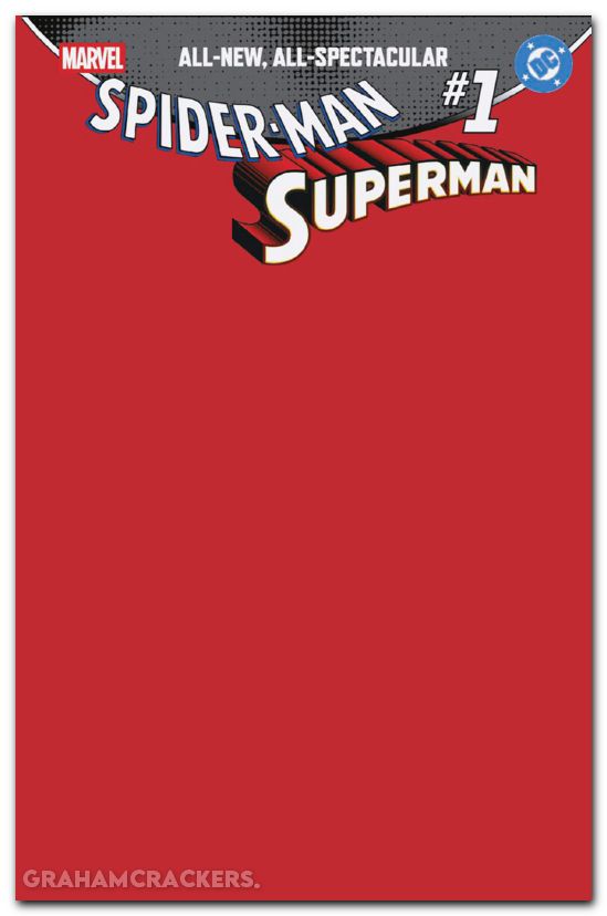 Spider-Man Superman #1 (2026) blank variant