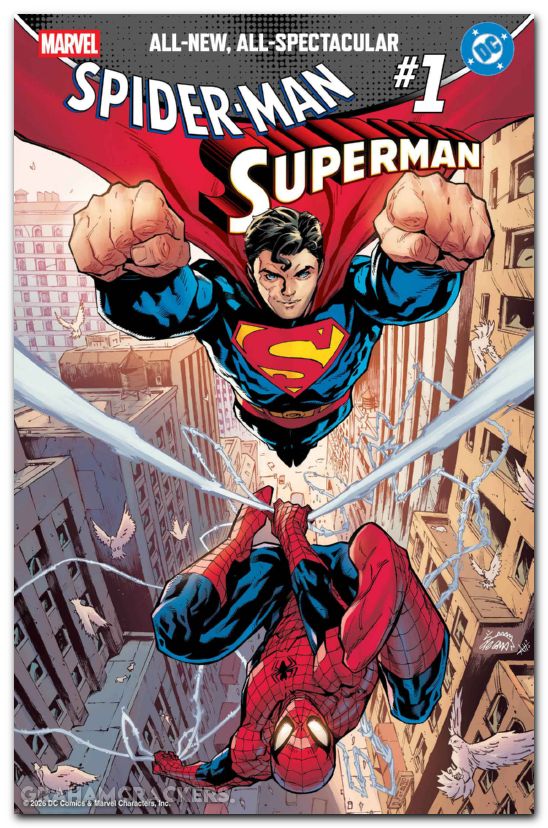 Spider-Man Superman #1 (2026) stegman variant