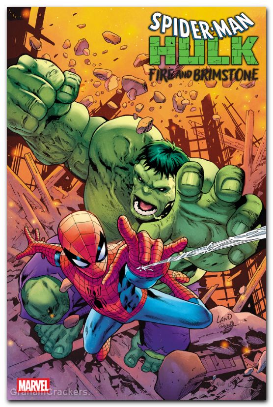 Spider-Man Hulk Fire And Brimstone #2 (2026) land variant