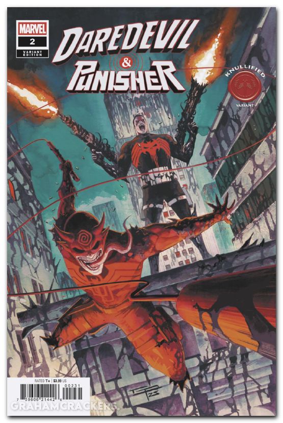 Daredevil Punisher The Devils Trigger #2 (2025) peralta knullified variant