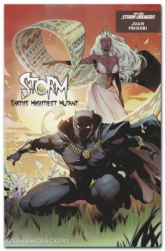 Storm Earths Mightiest Mutant #1 (2026) frigeri black panther variant