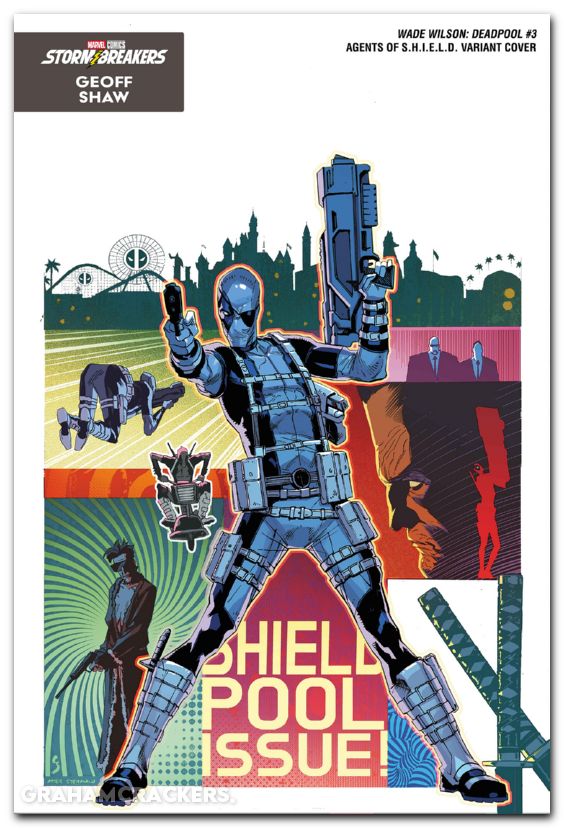 Wade Wilson Deadpool #3 (2026) shaw agents of shield variant