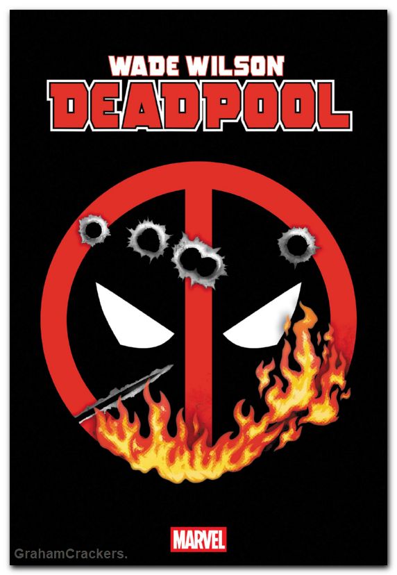 Wade Wilson Deadpool #8 (2026) crossover logo variant