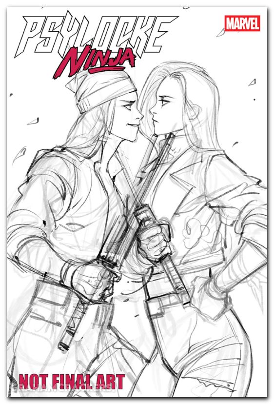 Psylocke Ninja #1 (2026) lee versus elektra variant