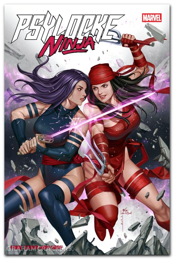 Psylocke Ninja #2 (2026) lee versus elektra variant