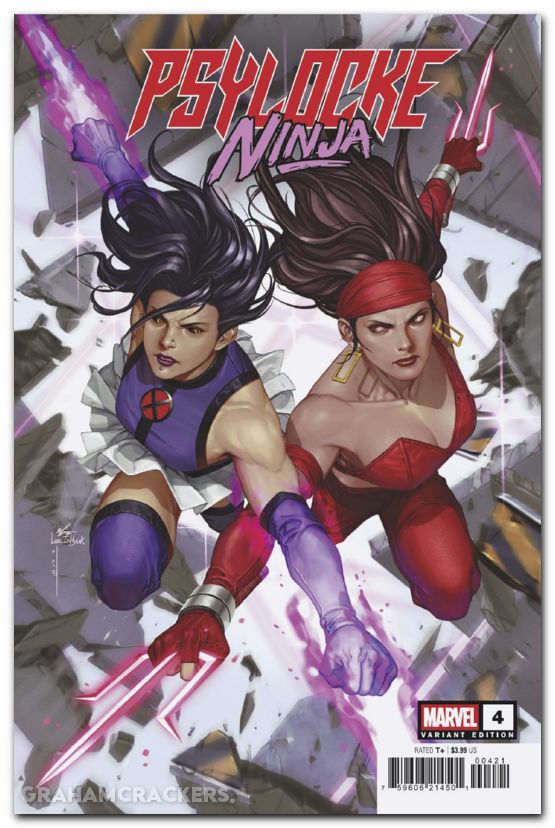 Psylocke Ninja #4 (2026) lee versus elektra variant