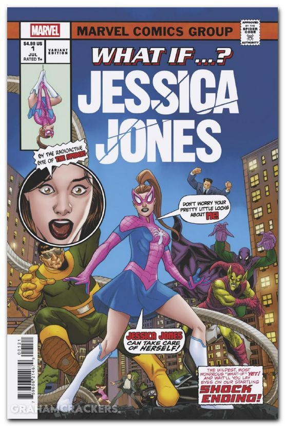 What If Jessica Jones #1 (2026) messina homage variant