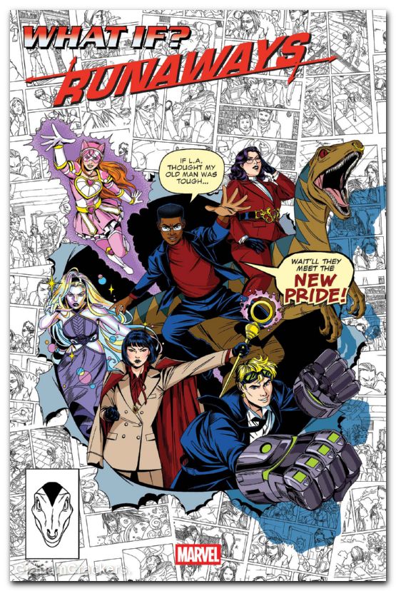 What If Runaways #1 (2026) cola homage variant