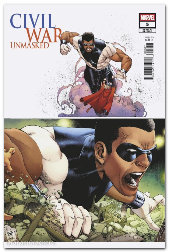 Civil War Unmasked #5 (2026) siqueira connecting variant
