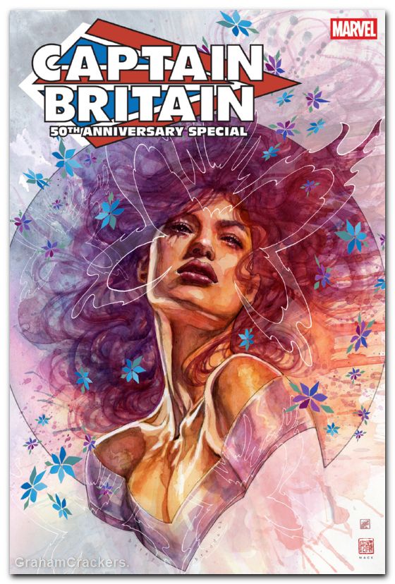 Captain Britain 50th Anniversary Special #1 (2026) mack variant