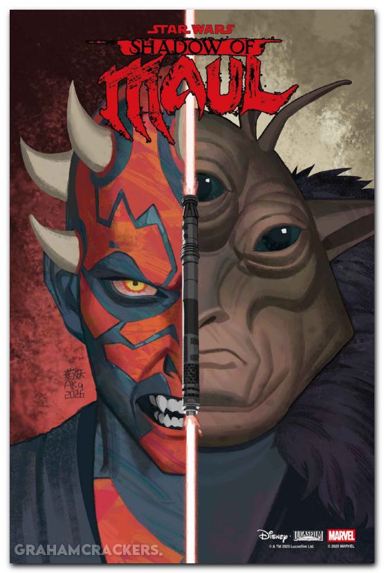 Star Wars Shadow Of Maul #4 (2026) aka headshot virgin variant