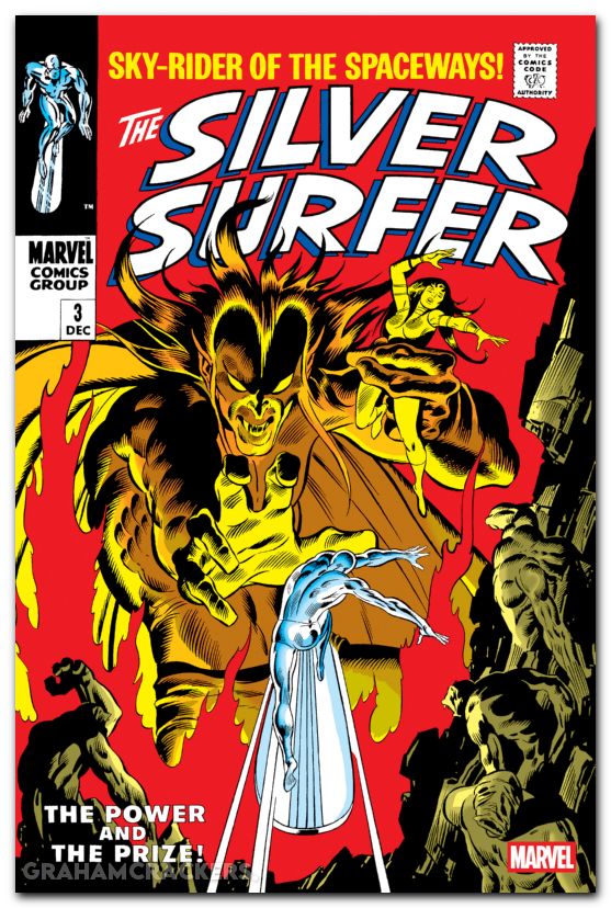 Silver Surfer #3 (1968) 2026 facsimile edition foil variant