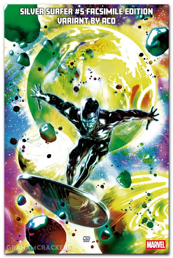 Silver Surfer #5 (1968) 2026 facsimile edition aco variant
