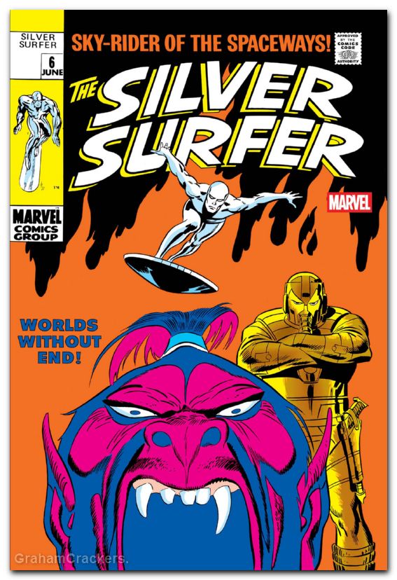 Silver Surfer #6 (1968) 2026 facsimile edition foil variant