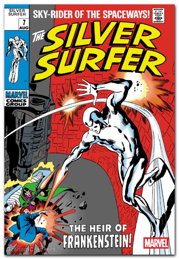 Silver Surfer #7 (1968) 2026 facsimile edition foil variant