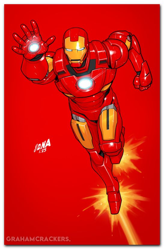 Iron Man #2 (2026) nakayama color block red virgin variant