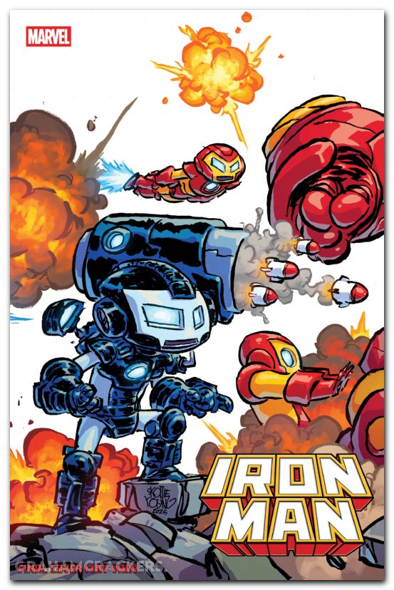 Iron Man #2 (2026) young connecting variant