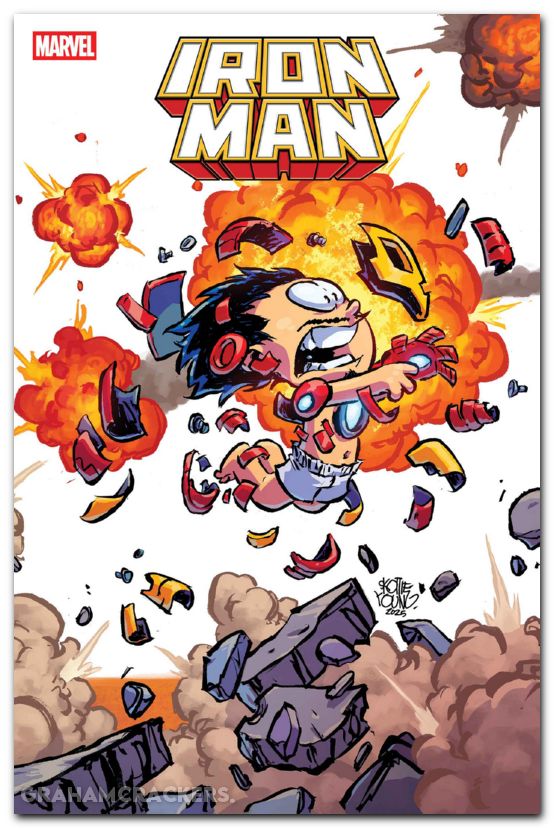 Iron Man #4 (2026) young connecting variant