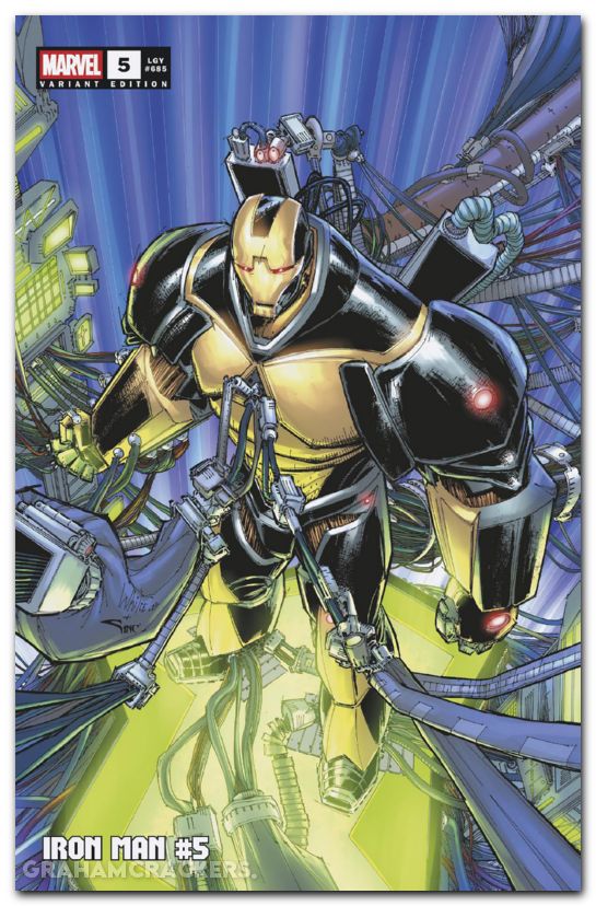 Iron Man #5 (2026) portacio advanced iron man variant