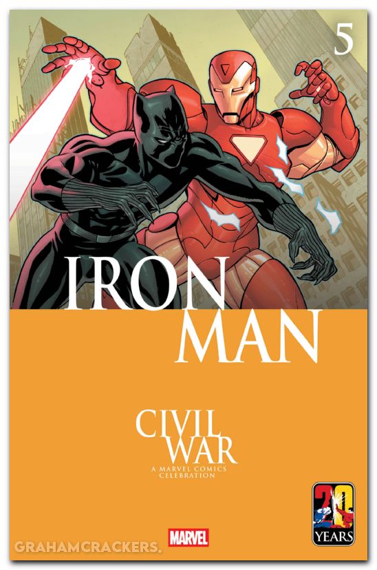 Iron Man #5 (2026) mckone civil war celebration variant